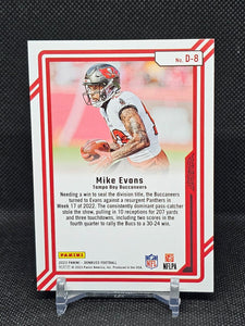 Mike Evans 2022 Donruss Dominators Series Mint Insert Card #D-8