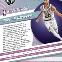 Gordon Hayward 2018 2019 Panini Revolution Series Mint Card #62