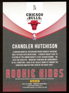 Chandler Hutchinson 2018 2019 Panini Donruss Rookie Kings Series Mint Card #29