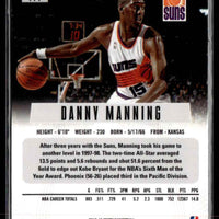 Danny Manning 2012 2013 Panini Prizm Series Mint Card #177  First Year Of Prizm