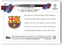 Alvaro Sanz 2022 2023 Topps UEFA Series Mint Rookie Card #67
