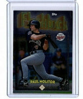 Paul Molitor 1998 Topps Flashback Series Mint Card #FB3
