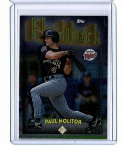 Paul Molitor 1998 Topps Flashback Series Mint Card #FB3