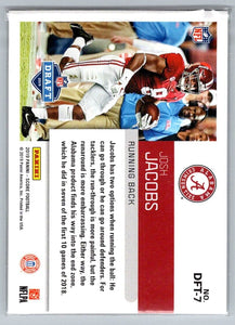 Josh Jacobs 2019 Score NFL Draft Series Mint Card #DFT-7