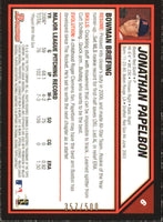 Jonathan Papelbon 2007 Bowman Blue Series Mint Card #6
