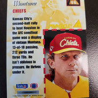 Joe Montana 1994 Pinnacle Performers Series Mint Card #PP11