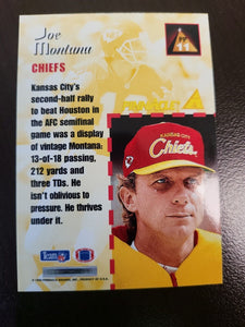 Joe Montana 1994 Pinnacle Performers Series Mint Card #PP11