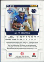 Miles Sanders 2019 Panini Score Series Mint Rookie Card #346
