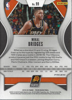 Mikal Bridges 2019 2020 Panini Prizm Green Series Mint Card #99
