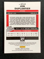 Jon Duplantier 2019 Donruss Optic Rated Prospects Signatures Mint Autographed Card #RPS-JD
