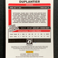 Jon Duplantier 2019 Donruss Optic Rated Prospects Signatures Mint Autographed Card #RPS-JD