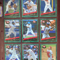 1994 Post Cereal Complete 30 Card Set in Original Box featuring Piazza, Griffey, Thomas ++