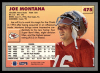 Joe Montana 1993 Fleer Series Mint Card #475
