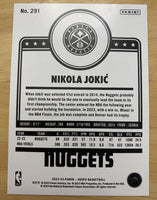 Nikola Jokic 2023 2024 Panini Hoops Blue Tribute Series Mint Card #291
