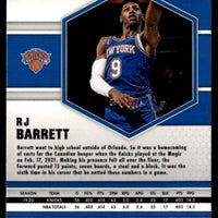 RJ Barrett 2020 2021 Mosaic Orange Reactive Prizm Series Mint Card #68