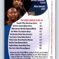 Allen Iverson 2002 2003 Topps Top Tandems Series Mint Card #TT3