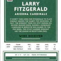 Larry Fitzgerald 2020 Donruss Optic Series Mint Card #6