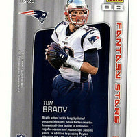 Tom Brady 2019 Score Fantasy Stars Series Mint Card #FS-20