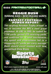 Reggie Bush 2006 Topps Total Sports Illustrated For Kids Mint Rookie Card #SI122