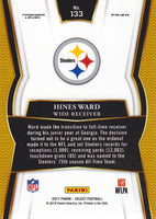 Hines Ward 2017 Panini Select Premier Level Silver Prizm Series Mint Card #133
