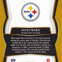 Hines Ward 2017 Panini Select Premier Level Silver Prizm Series Mint Card #133