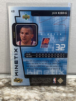 Jason Kidd 1999 Upper Deck Ionix Kinetix Series Mint Card #K8
