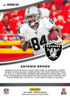 Antonio Brown 2019 Donruss Dominators Series Mint Card #20
