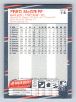Fred McGriff 1988 Fleer Series Mint Card #118
