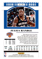 Julius Randle 2019 2020 Panini Contenders Season Ticket Series Mint Card #24
