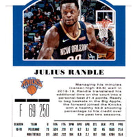 Julius Randle 2019 2020 Panini Contenders Season Ticket Series Mint Card #24