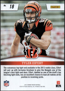 Tyler Eifert 2013 Panini Prizm Rookie Impact Series Mint Card #18