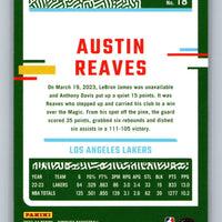 Austin Reaves 2023 2024 Panini Donruss Series Mint Card #18