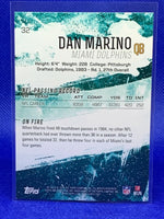 Dan Marino 2014 Topps Fire Series Mint Card #32
