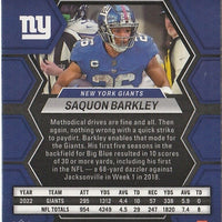 Saquon Barkley 2023 Panini Mosaic Silver Prizm Series Mint Card #177