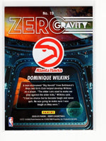 Dominique Wilkins 2022 2023 Panini NBA Hoops Zero Gravity Series Mint Card #19
