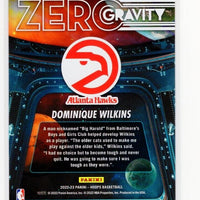 Dominique Wilkins 2022 2023 Panini NBA Hoops Zero Gravity Series Mint Card #19