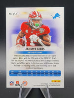 Jahmyr Gibbs 2023 Panini Prestige Xtra Points Diamond Series Mint Rookie Card #343
