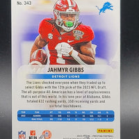 Jahmyr Gibbs 2023 Panini Prestige Xtra Points Diamond Series Mint Rookie Card #343