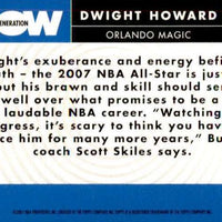 Dwight Howard 2007 2008 Topps Generation Now Series Mint Card #GN6