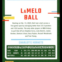 LaMelo Ball 2023 2024 Panini Donruss Basketball Series Mint Card #87