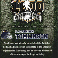 LaDainian Tomlinson 2006 Upper Deck 1000 Yard Rushing Club Series Mint Card #1KRLT