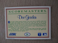 Dwight Gooden 1990 Score Scoremasters Series Mint Card #26
