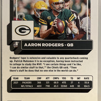 Aaron Rodgers 2022 Donruss Press Proof Red Series Mint Card #97