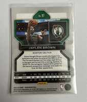 Jaylen Brown 2021 2022 Panini Prizm Series Mint Card #97
