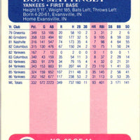 Don Mattingly 1987 Fleer Limited Edition Series Card #26