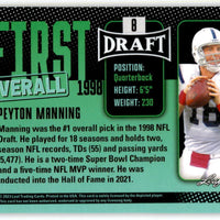Peyton Manning 2023 Leaf Draft First Overall Series Mint Card #8