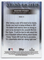 Buster Posey 2022 Topps Stars Of MLB Series Mint Card #SMLB-18
