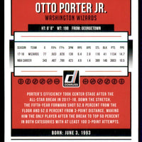 Otto Porter Jr. 2018 2019 Panini Donruss Holo Orange Laser Series Mint Card #123