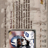 Michael Irvin 1997 Playoff Absolute Beginnings Series Mint Card #88