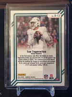 Tua Tagovailoa 2022 Donruss Dominators Series Mint Insert Card #D-13
